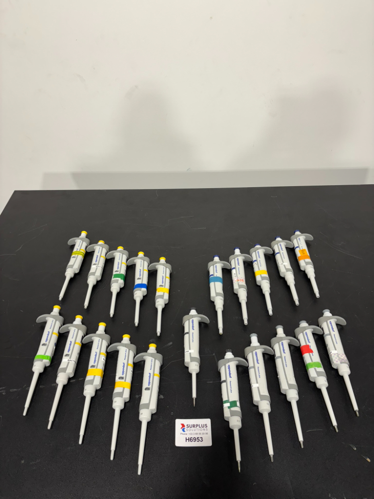 Image of Eppendorf Research Plus Pipettes x21